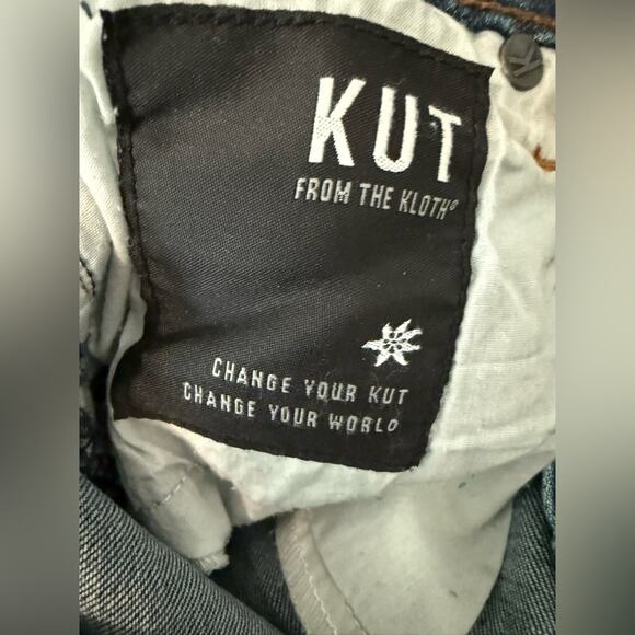 Kut from the Kloth Connie Hi-Low Skirt Jean Denim Skirt Size 2 - Picture 11 of 11